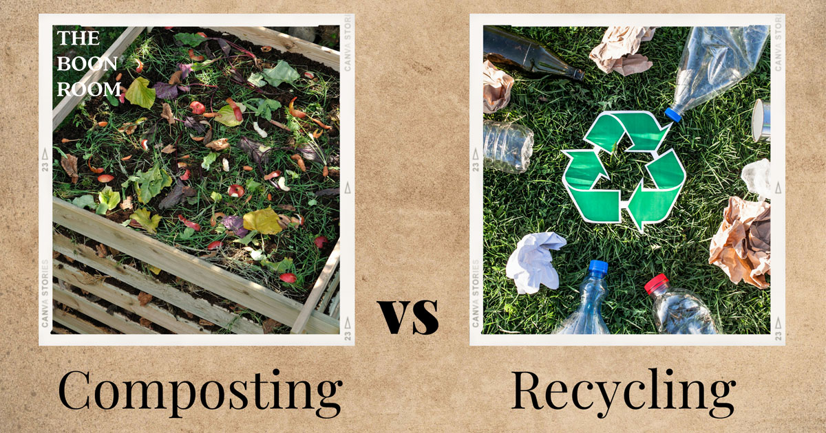 Composting Vs. Recycling