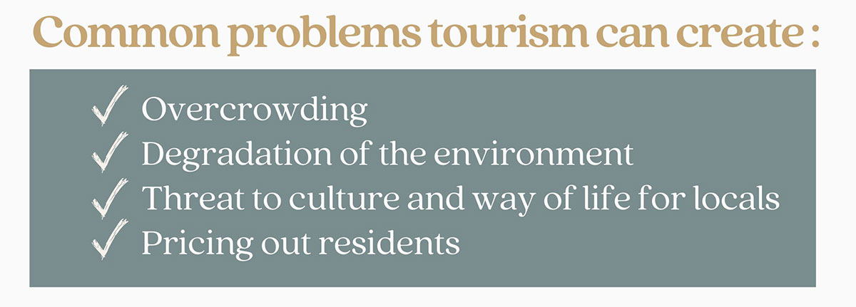 common problems that tourism can create