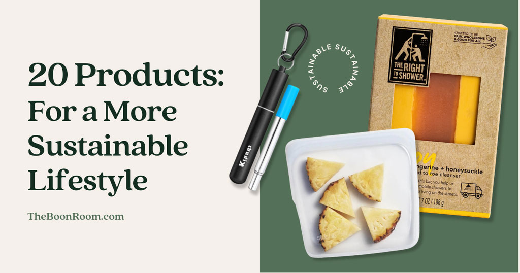 Sustainable Lifestyle with these suggested products